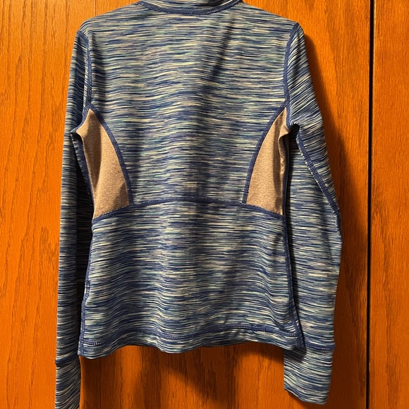 Zella Girls Lightweight Blue and Gray Jacket - Picture 4 of 4